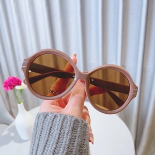 Óculos De Sol Redondos Retro-Arroz Para Mulheres UV400