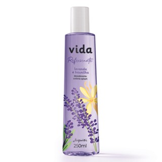 Desodorante Colônia Splash Vida Lavanda e Baunilha, 250ml Jequiti