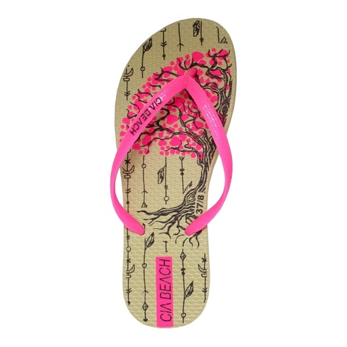 Chinelo Femenino Slim Confortavel Antiderrapante Cia Beach Original de Dedo Macio Confortável Leve Top Sandalia