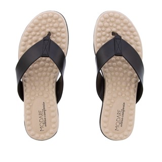 Chinelo Modare Ultraconforto Detalhe Tiras Preto