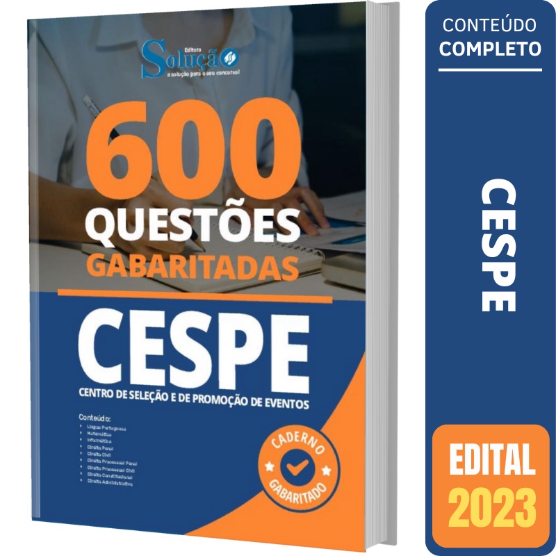 Questoes Cespe: Guia Completo e Onde Comprar | BuscaProdutos