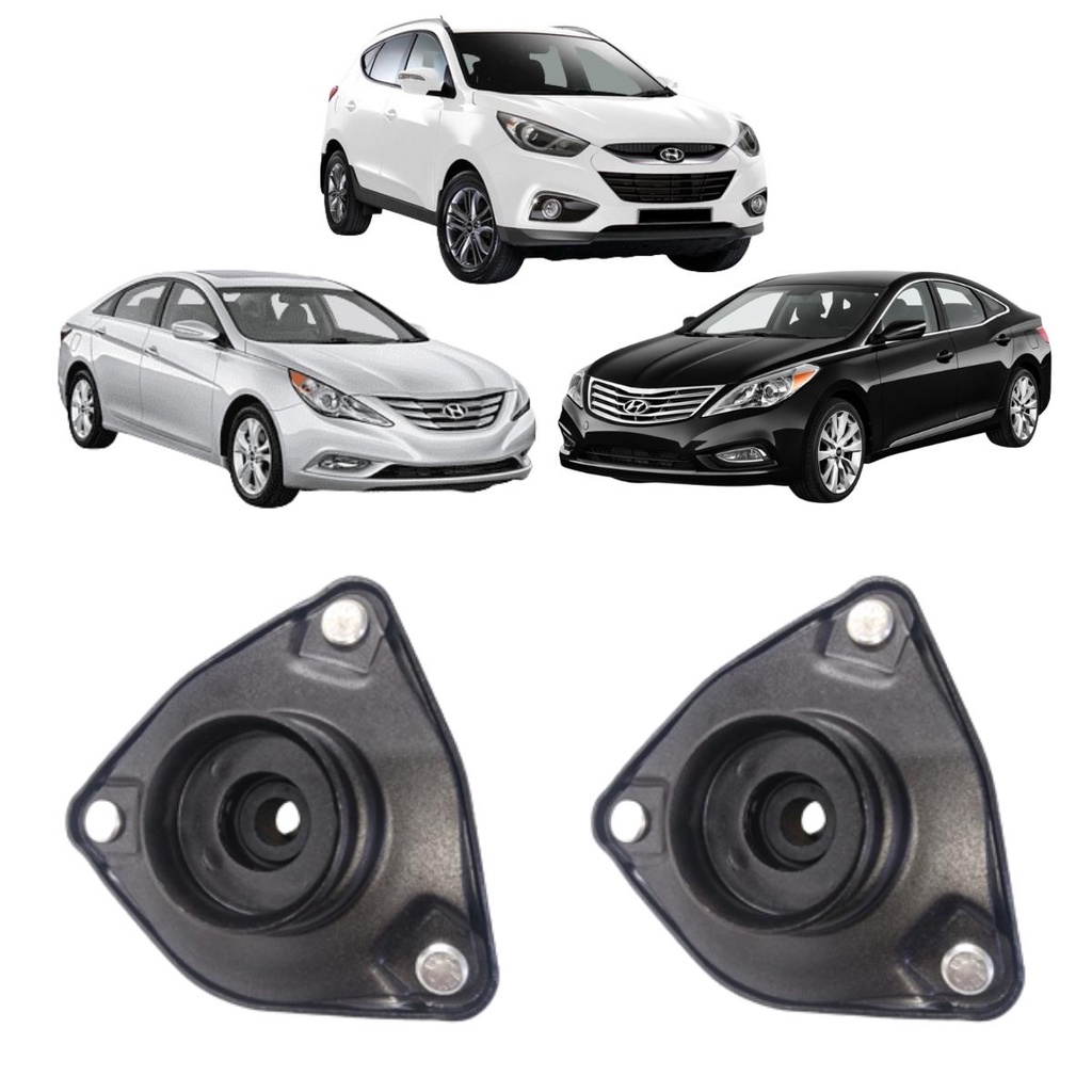 Par Coxim Batente Amortecedor Dianteiro Azera IX35 Sonata