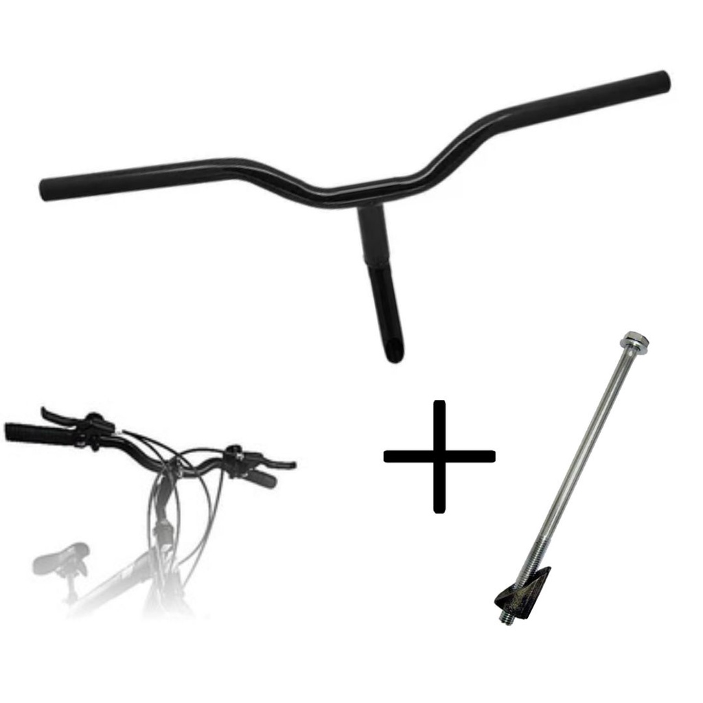 Guidão Conjugado Com Mesa Bike Aro 24 26 Com Parafuso Expander