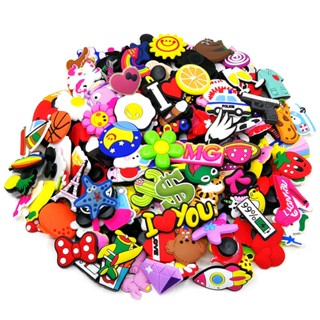 10Pcs Encantos De Sapatos Para Croc PVC Cute Cartoon Shoe Decoration Pins Anime Acessórios Crianças Adolescentes Meninas Meninos