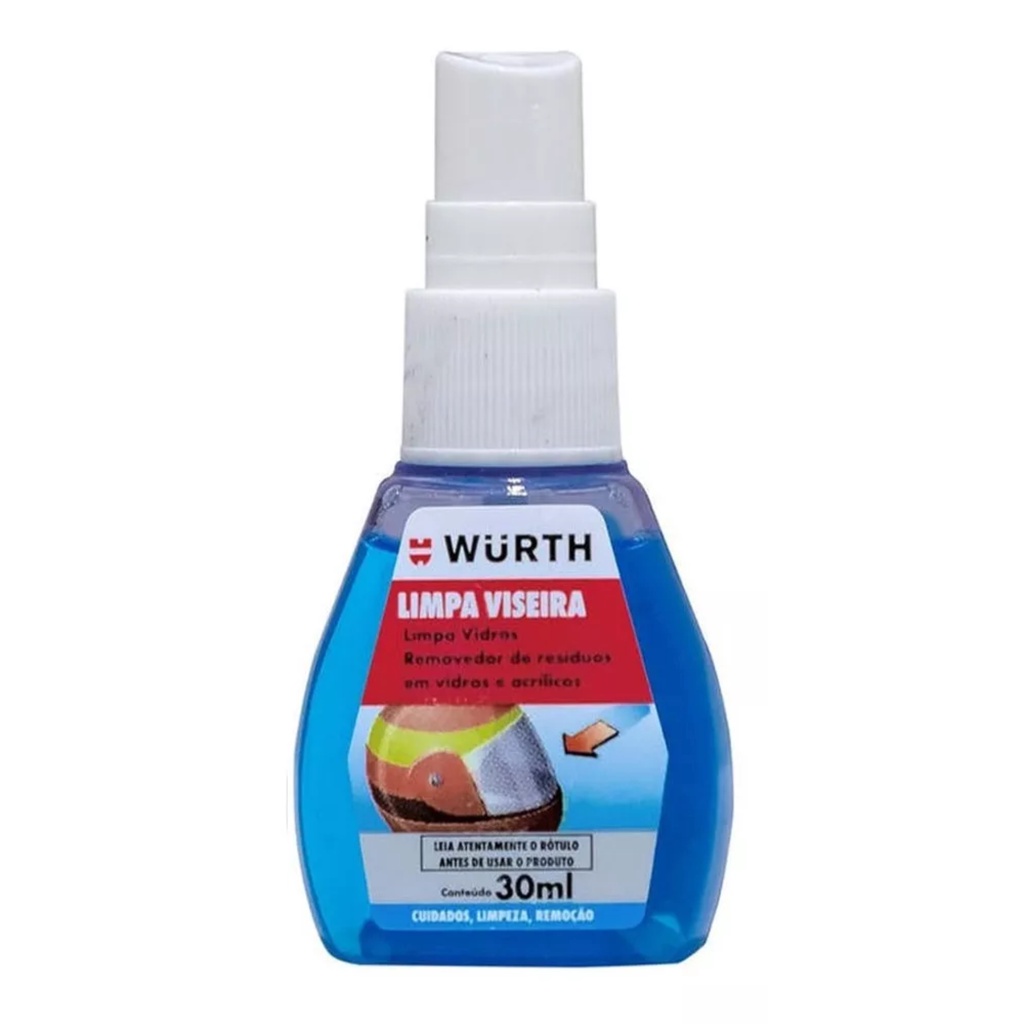 Limpa Viseira 30ml - Limpa Viseiras de Capacete Óculos em Oferta na Shopee