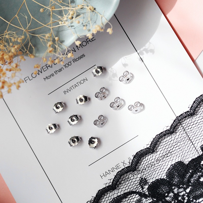 Brincos De Prata Acessórios Tampões De Orelha Hipoalergênicos Jóias Para Homens E Mulheres em Oferta na Shopee