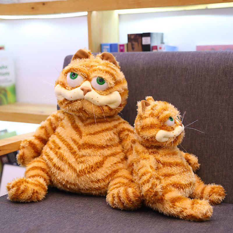 Garfield Brinquedo De Pelúcia Gato Gordo Macia Animal Boneco Travesseiro Presente De Aniversário