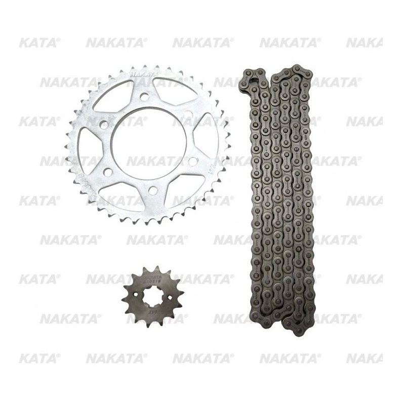 Kit Relacao Tracao Transmissao Yamaha Fazer 150 2014 à 2024 Original Nakata Sem Retentor · foto 2