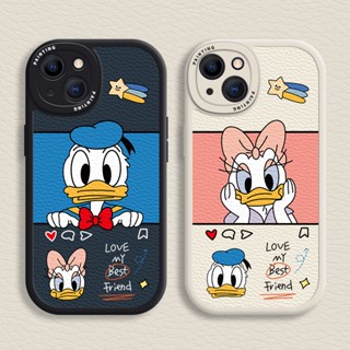 Capa Flexível Para iPhone 14/13/12/11 Promax Desenho Pato Donald 6/7/8 Plus/X/XR/Xs Max