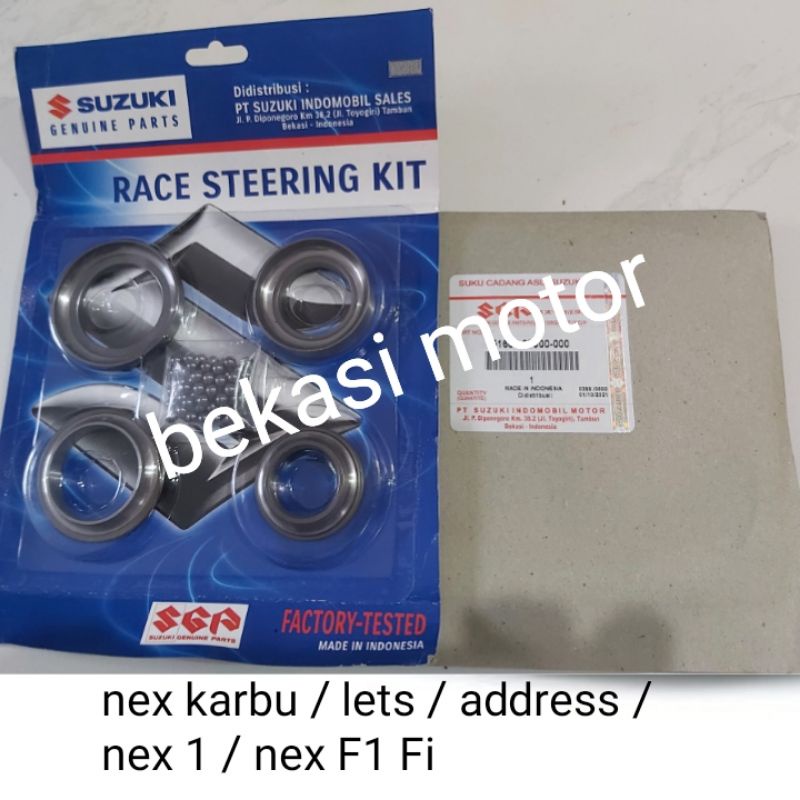 51600-09J cone De Direção komstir suzuki Endereço/nex Carburador F1 Fi 2/Vamos/skydrive/Atirador original 1 Conjunto