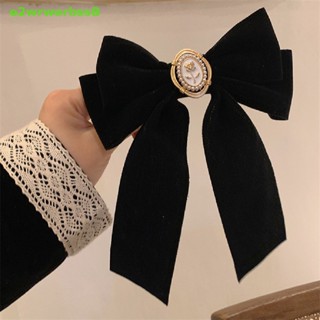 [E2wrwerbssB] Novos Alfinetes De Cabelo Em Laço De Veludo Preto Rosas De Tecido Elegante Clipes Liga Para Mulheres [Novo]