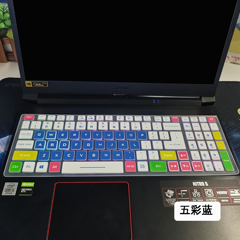 Para Acer Nitro 5 AN517-53 AN517-54 AN517-55 AN517-57 AN517-42 AN517-41 Teclado De Silicone De 17,3 Polegadas notebook Pele De Capa De