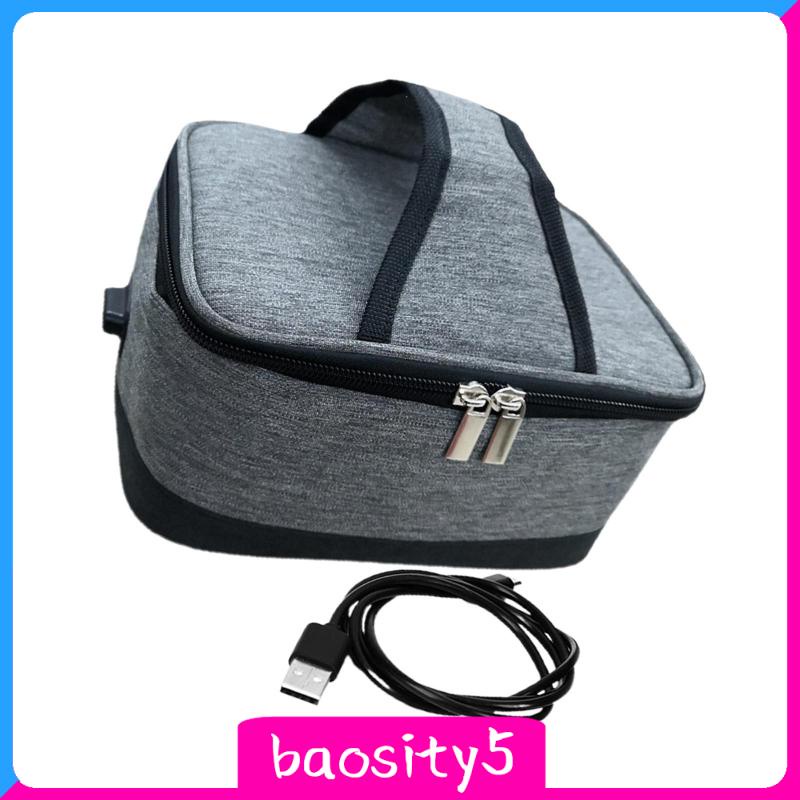 [Baosity5] Lancheira USB Aquecedor De Alimentos Térmico Elétrico Para Trabalho De Cozinha De Carros