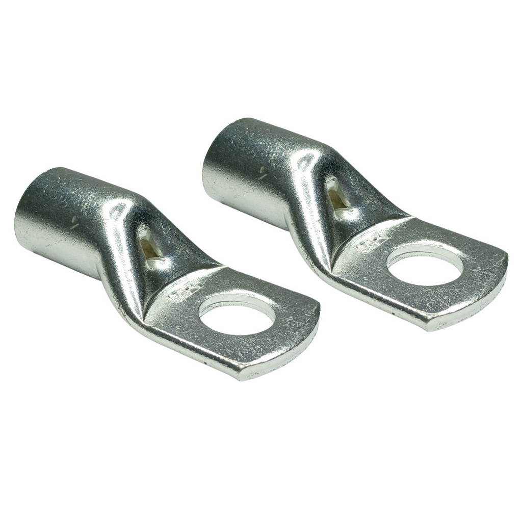 2x Ponteira Compressão 120MM² M12 Terminal Reforçado Tubular