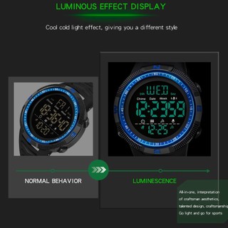 Sanda À Prova D 'Água Relógio Cronógrafo De Luxo Display Led Para Mulheres Dos Homens Para Esportes Elegantes Relógios