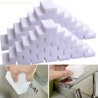 100Pcs/Lot Loofah Apagador Mágico De Esponja Para Cozinha De Escritório Limpeza De Melamina 10x6X2cm