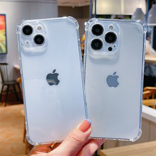 Capa TPU Transparente Anti impacto para Iphone 11 12 13 14 pro max mini plus