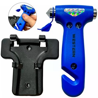 Martelo Quebra Vidros Cortador Cinto De Segurança Para Emergência Automotivo Carro Caminhonete em Oferta na Shopee