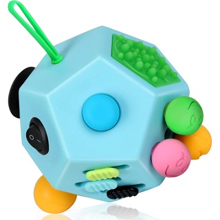 Fidget Dodecagon-12-Side Cube Alivia O Estresse E A Ansiedade Cubo Anti-Depressão Para Crianças Adultos em Oferta na Shopee