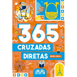 Livro 365 cruzadas diretas - nível fácil I