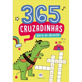 Livro 365 cruzadinhas para se divertir em Oferta na Shopee