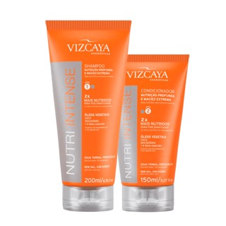 Kit Shampoo e Condicionador - Vizcaya Nutri Intense - Shampoo 200ml + Condicionador 150ml