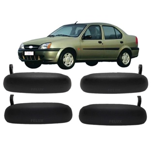 Kit 4 maçanetas Externa Fiesta Street Sedan 2000-2002 em Oferta na Shopee