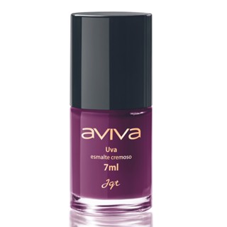 Esmalte Cremoso Aviva Uva, 7 ml Jequiti