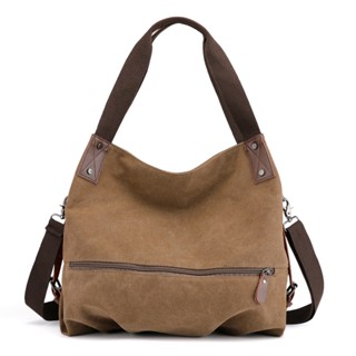 Bolsa De Lona De Alta Qualidade Moda Feminina Clássica Casual Durável Transversal Nova Ombro Luxuosa