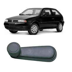 Manivela Vidro Gol Parati Saveiro G2 1994 Á 2001 Cinza Metal