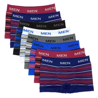 Kit 8 Cueca Box Men Adulto Estampa Sortida