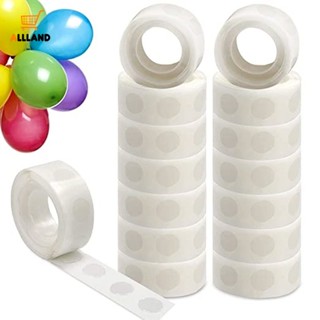 100 Pcs/Roll Double-sided Adhesive Balloon Glue Dots/Transparent Removable Tape/DIY Craft Wedding Birthday Party Decor
