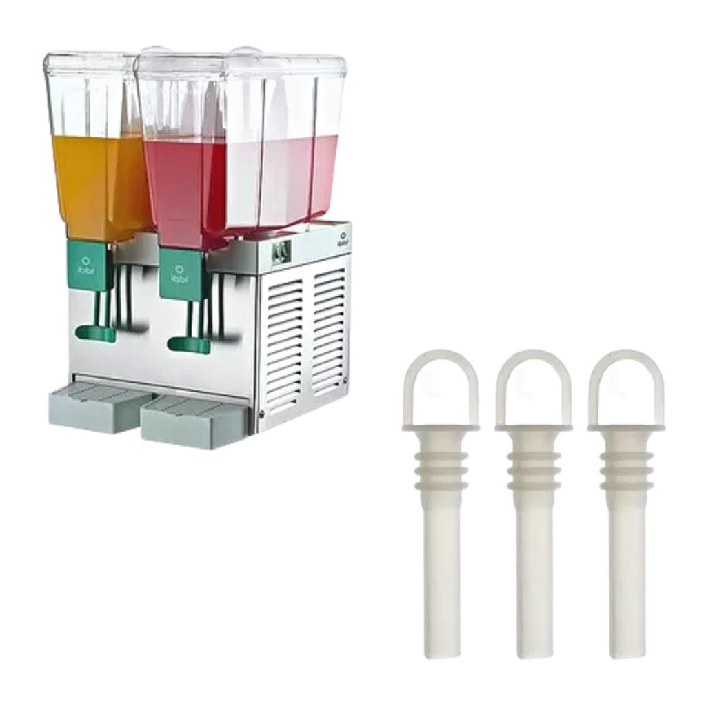 Kit 3 Chupetas Bico Dosador Refresqueira Ibbl Bbs1 E Bbs2
