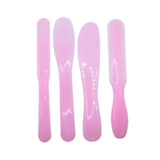 Kit 4 Espátulas Multiúso para Aplicar Creme Depilação Salão Estética