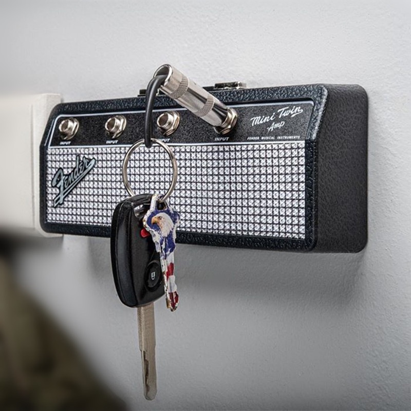 Fender Blues Música Armazenamento De Chaves Porta-De Parede Vintage Amplificador Home Decoration Gift