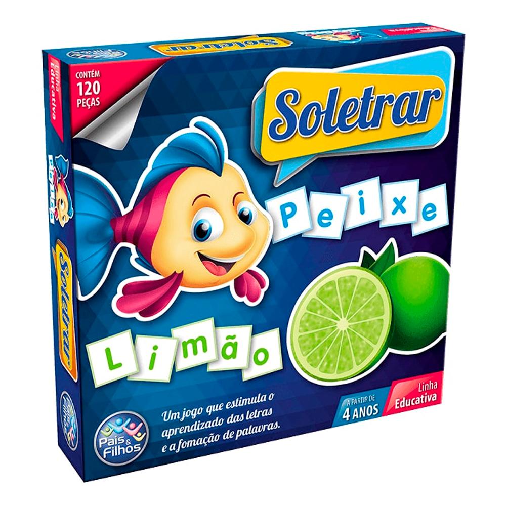 Brincar de Soletrar 120pcs Pais & Filhos