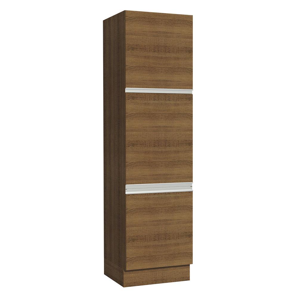 Paneleiro Armário de Cozinha 60 cm 3 Portas Rustic Glamy Madesa - Home & Living