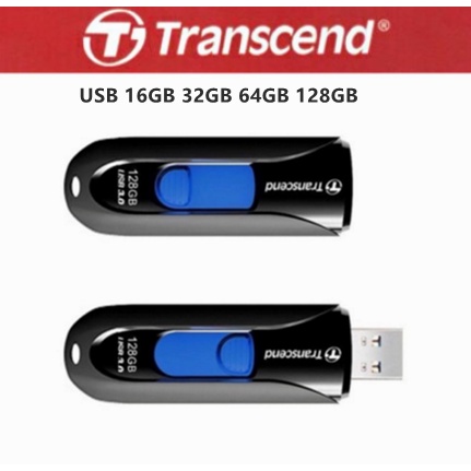Transcend JetFlash 790K Pen Drive Capacidade Real 4GB 8GB 16GB 32GB 64GB 128GB USB 3.0/3.1 Flash Compatível Com Computad