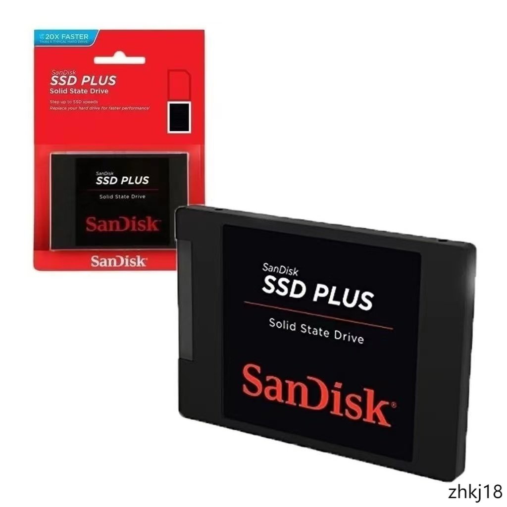 Sandisk SSD Plus 120GB/240GB/480GB/1TB/2TB SATA III 2.5 " Solid State Drive