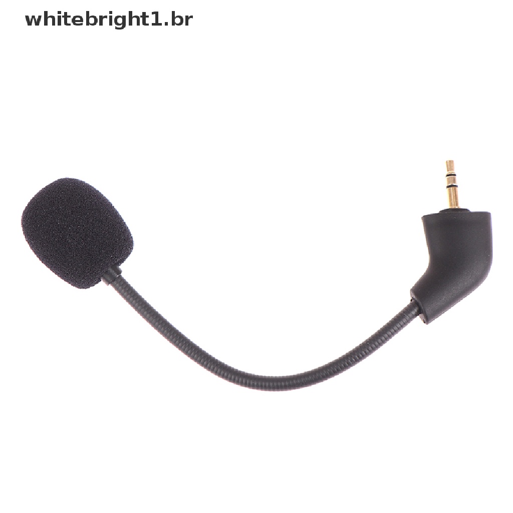 【 WT 】 Microfone De Jogo De Substituição Mic 3.5mm Para Kingston HyperX Cloud 2 II X Core [BR]
