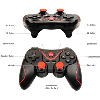 T3 wireless bluetooth gamepad controller para ios/android/pc/smart TV/- box/ps3/ps4/NS #1