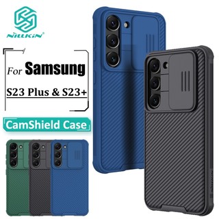 Capa Nillkin CamShield Pro Samsung Galaxy S23 Plus/S23 + Proteção Deslizante Da Câmera TPU De Luxo + PC Traseira À Prova De Choque em Oferta na Shopee