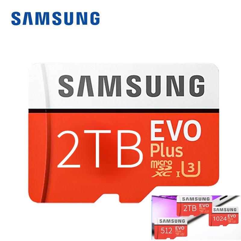 Cartão De Memória Especial Samsung TF 512GB/Gravador De Viagem 1TB/2TB Telefone Celular De Monitoramento SD universal