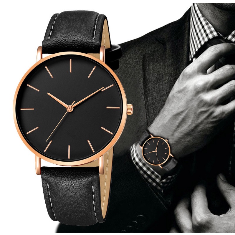 Moda Relógio De Cinto Casual Masculino Da Unisexo De Quartzo em Oferta na Shopee