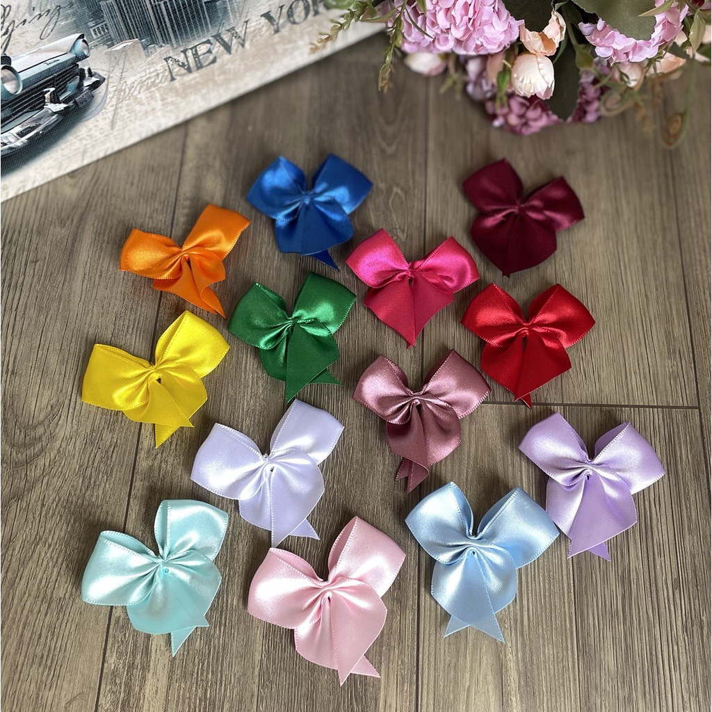 25, 50, 100 OU 150 UNIDADES - Laço de Cetim n.5 - fita largura 22mm - Personalizados e Artesanato em Oferta na Shopee