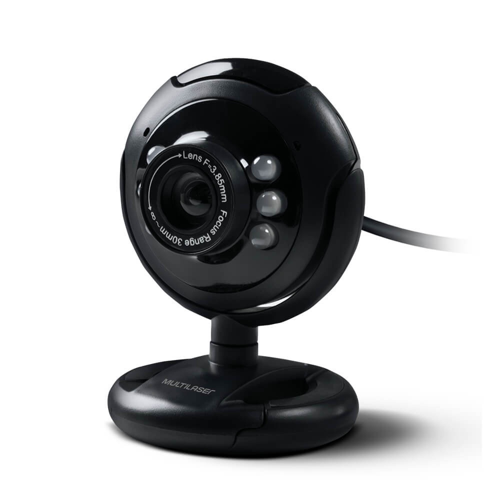 WebCam 480p 16mp Usb Câmera Pc Nightvision Microfone Visão Noturna WC045