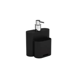 Dispenser Para Detergente Coza Flat 500 ml Preto