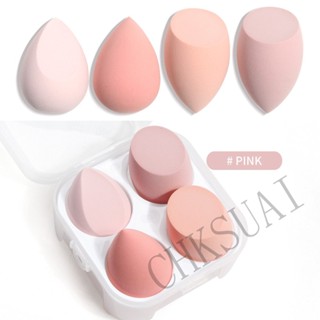 Conjunto De 4 Esponjas De Maquiagem Macia Para Senhoras De Beleza