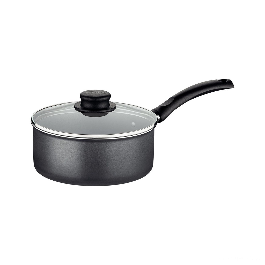 Panela Tramontina Turim em Alumínio com Revestimento em Antiaderente Starflon Max Chumbo 18 cm 2 L Tramontina