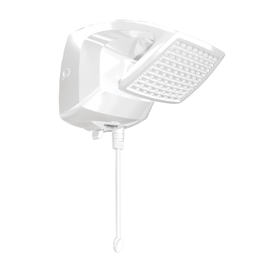 Chuveiro Elétrico Ducha Futura Eletrônica Branco 127v 5500w Lorenzetti